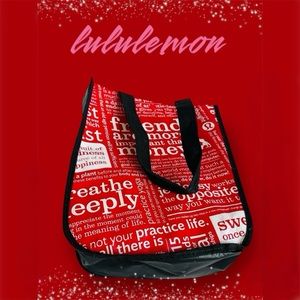 Lululemon Medium Shopping Bag, Shoulder Tote,
